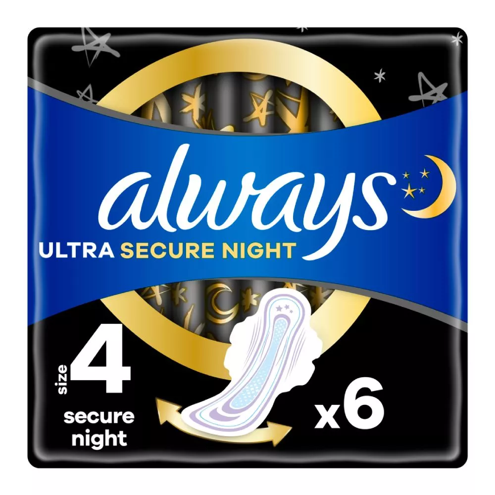 Прокладки Always Ultra Secure Night №6