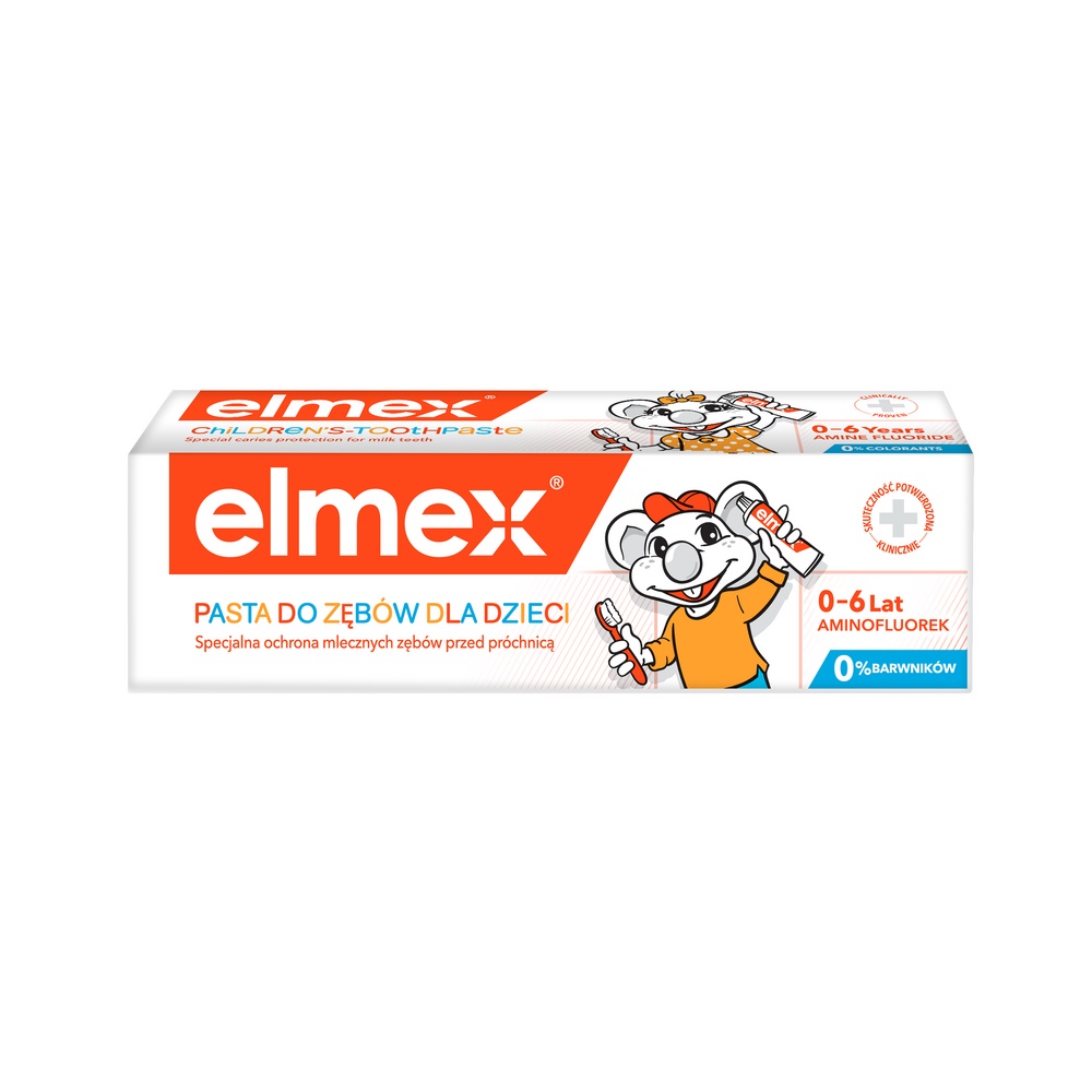 Зубная паста Elmex Детская 0-6 лет 50мл
