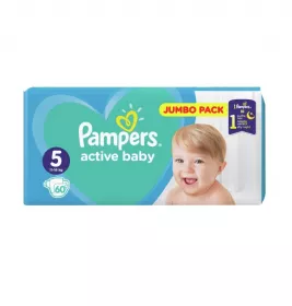*Подгузники Pampers Active Baby Junior 11-16кг №1(60)