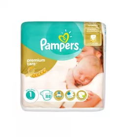 *Подгузники Pampers Premium Care Newborn 2-5 кг №1 (88)