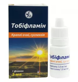 Тобифламин суспензия капли глазные по.5 мл во флаконе 1 шт.