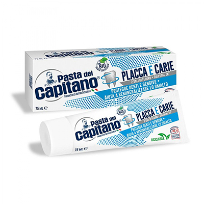 Зубная паста Pasta del Capitano Plaque&Cavities От кариеса и зубн.налета 75 мл