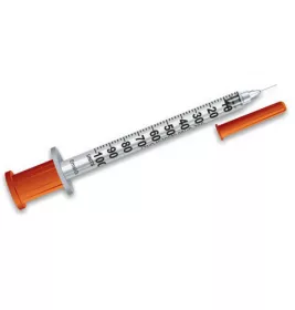 Шприц BD инсулин. U-100 игла 31G (0,25x6мм) №1 0,5мл