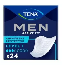 *Урологические прокладки TENA Men Active Fit L1 мужские №24