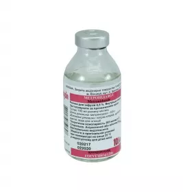 Метронидазол раствор для инфузий 0.5% по 100 мл в бутылке 1 шт.