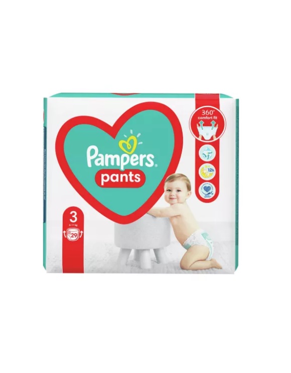 *Подгузники-трусики Pampers Pants Midi 6-11 кг №29