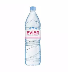 Вода Evian минеральная негазированная ПЭТ 1,5 л