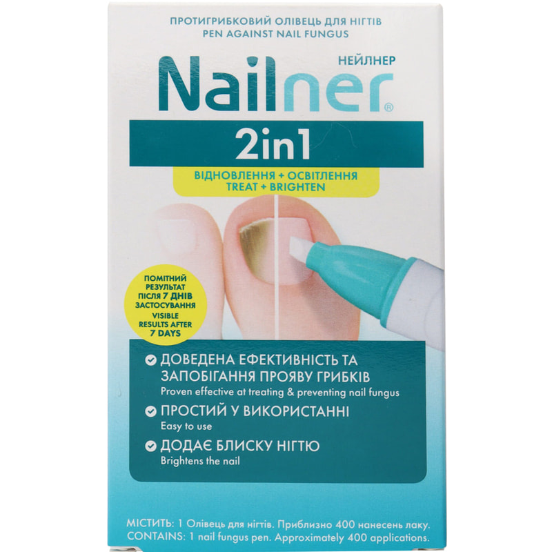*Нейлнер Противогрибковый карандаш д/ногтей Nailner 2in1 4мл